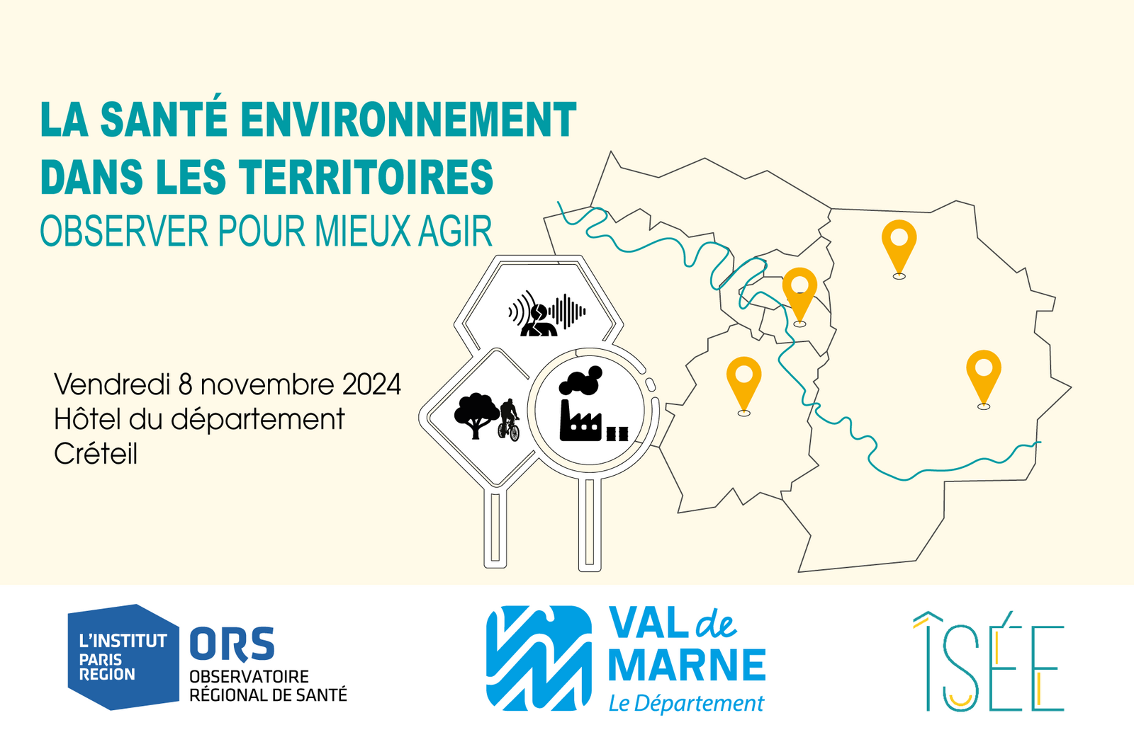 Colloque "la santé environnement dans les territoires - observer pour mieux agir"
