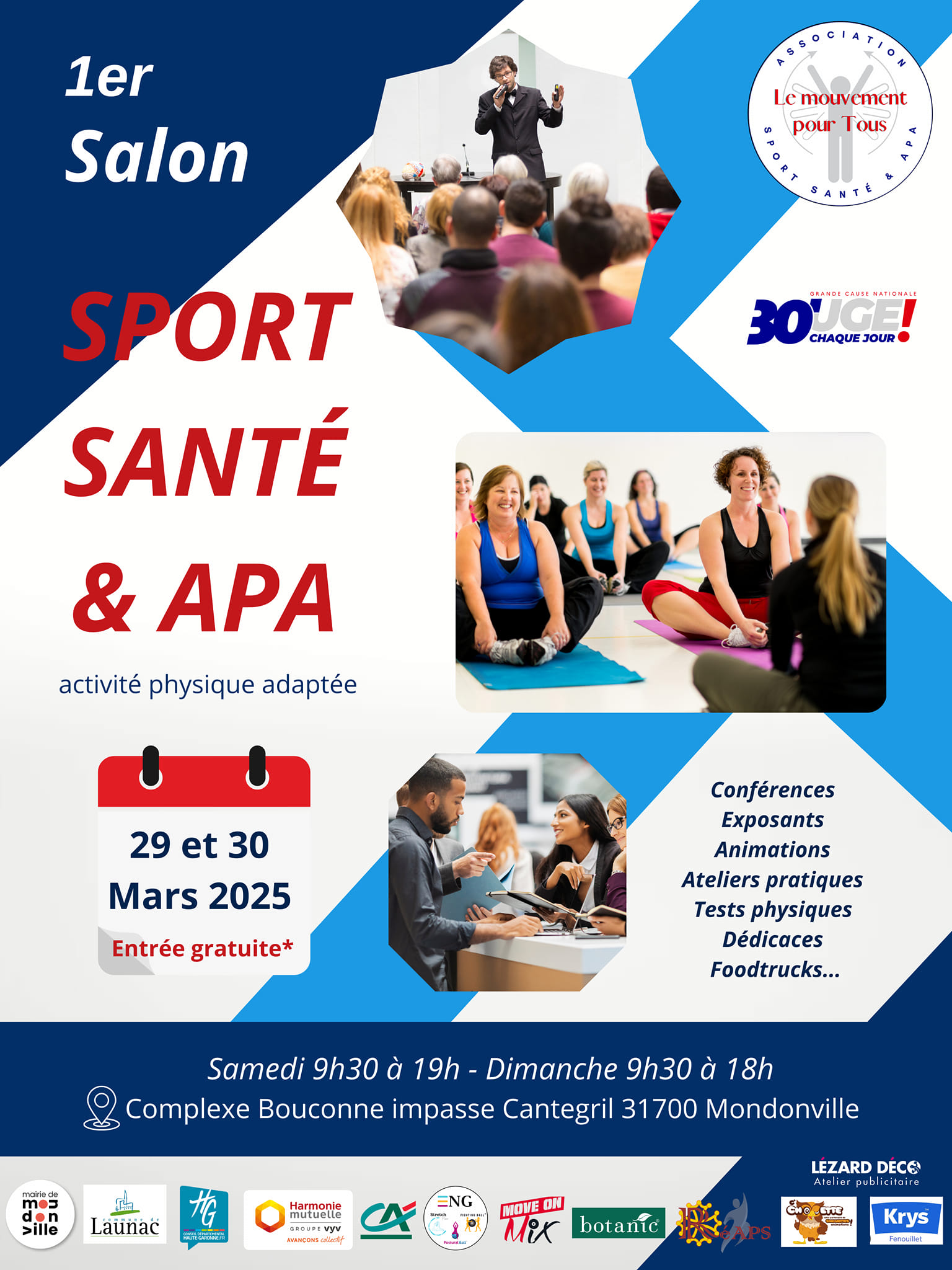 1er Salon national Sport Santé & APA