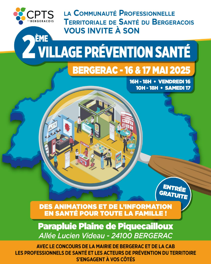 Le village prévention santé de la CPTS du Bergeracois