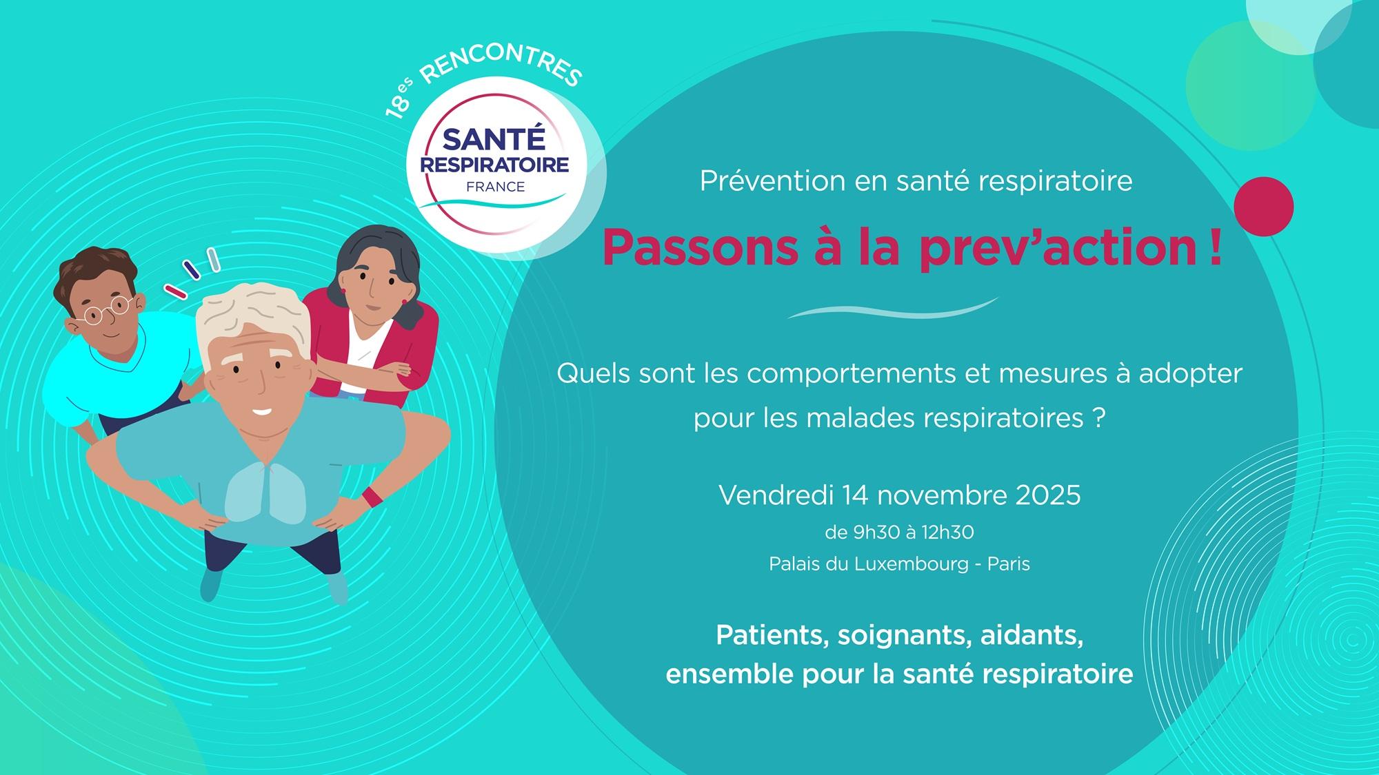 18ème colloque de Santé respiratoire France