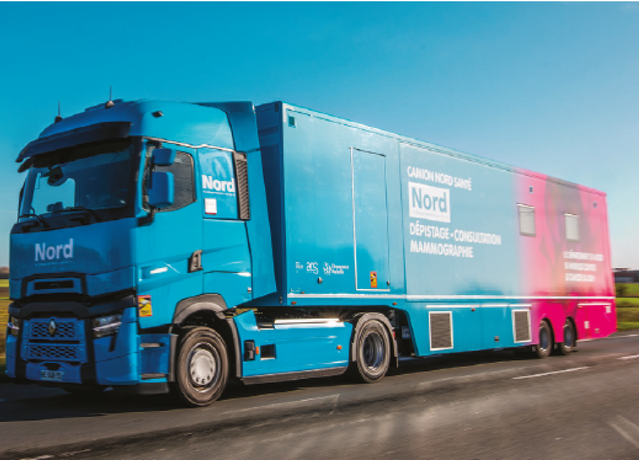 Cancer du sein : le Camion Nord Santé rapproche le dépistage des femmes éloignées du soin