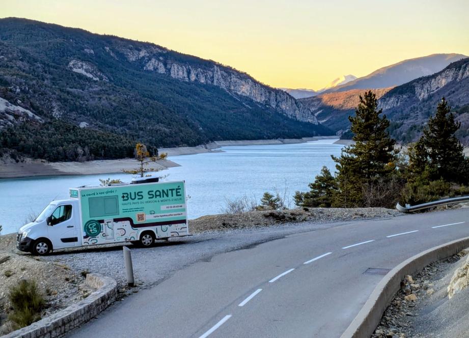 Avec "moins de 7 habitants au kilomètre carré" la CPTS Haut Pays du Verdon lance son bus santé et va à la rencontre des usagers