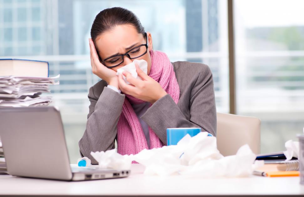 Présentéisme en cas de maladie