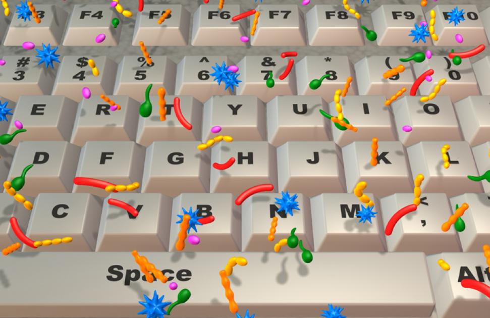 Surface contaminée au travail