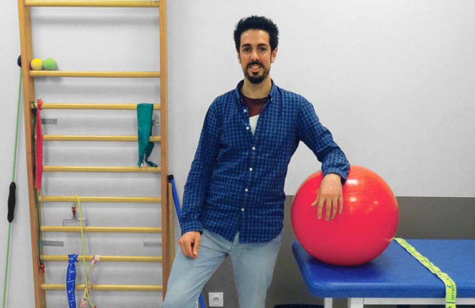 Mathieu Noirot. Son idée : jouer collectif pour un quotidien sans entorse