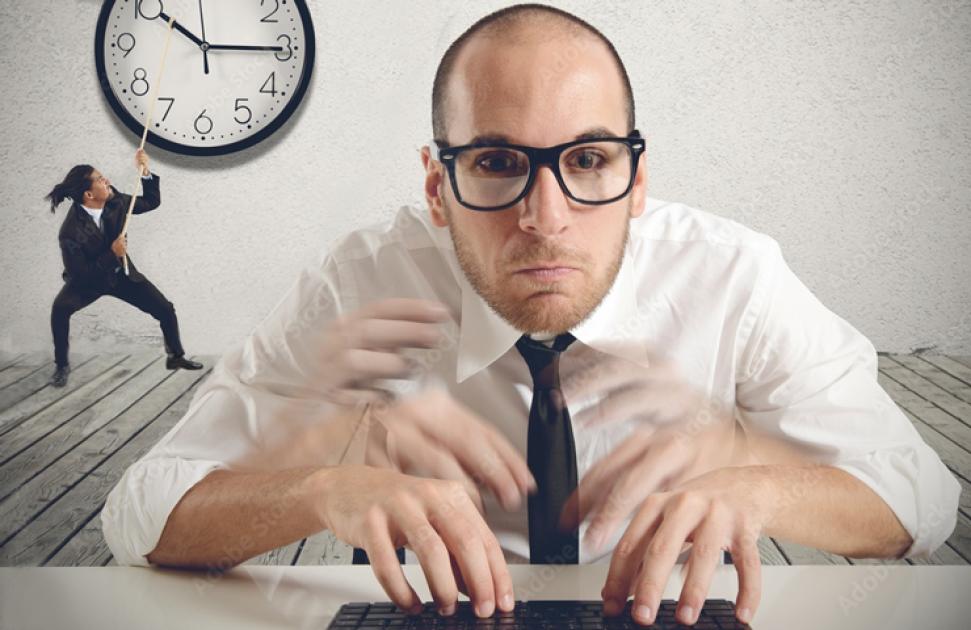 "La hâte au travail, c'est l'éléphant dans la pièce"