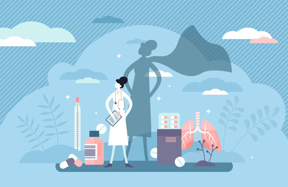 Comme "aucun médecin ne vient ici", une infirmière sillonne le secteur avec une mallette reliée à une maison de santé voisine