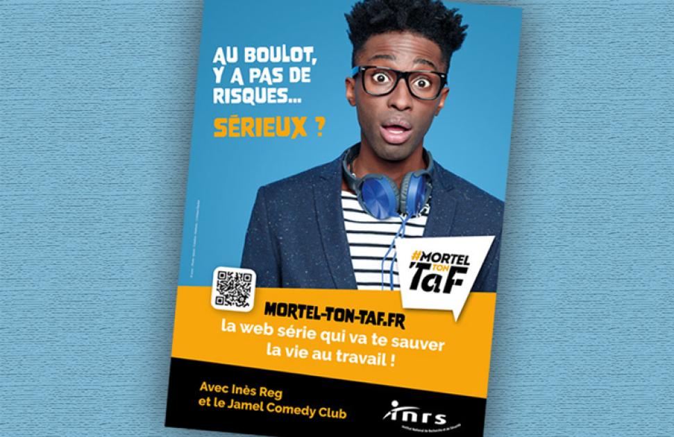 #MortelTonTaf, une web-série pour parler des risques professionnels aux jeunes salariés