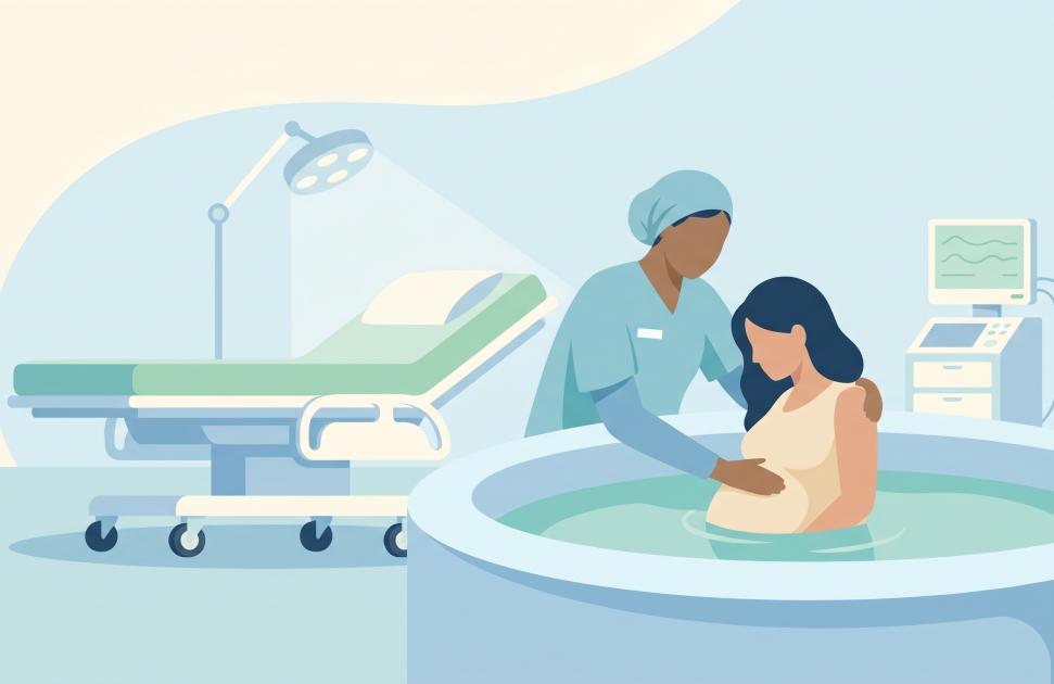 À la Pitié-Salpêtrière, l'AP-HP inaugure une salle d'accouchement physiologique "reposant sur un modèle inédit"