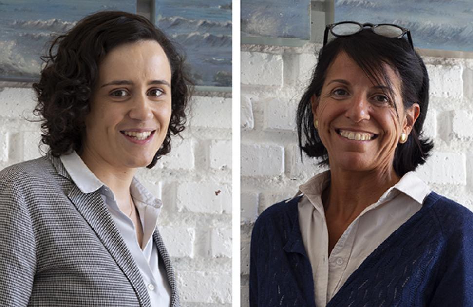 Saliha Grévin et Juliette Pinot