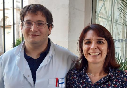 Adrien Para et Sabrina Jonquille