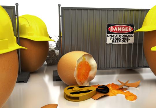 Accidents du travail : baisse de 8% en 2021 par rapport à l'avant-Covid