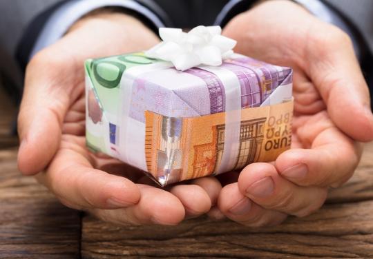 argent cadeau