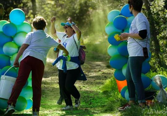 #Marsbleu : une maison de santé lance un Rainbow Color Tour pour sensibiliser au cancer colorectal