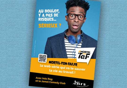 #MortelTonTaf, une web-série pour parler des risques professionnels aux jeunes salariés