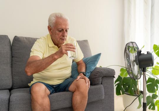En cas de canicule, le protocole de prévention contre la déshydratation permet d'"agir rapidement"