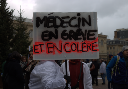 "Les patients soutiennent le mouvement de grève. Parce qu'ils se reconnaissent dans nos revendications" : les libéraux dans la rue