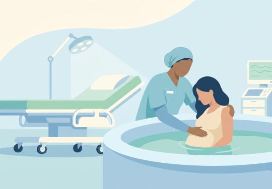 À la Pitié-Salpêtrière, l'AP-HP inaugure une salle d'accouchement physiologique "reposant sur un modèle inédit"
