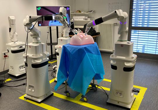 Robot chirurgical Versius
